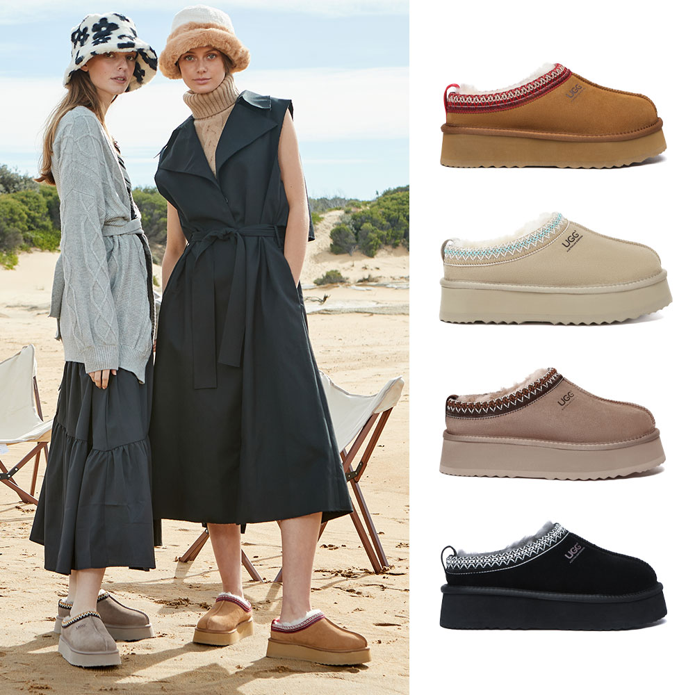 에버어그 남녀공용 벤투스 플랫폼 슬리퍼(4cm굽) AS UGG AS2053