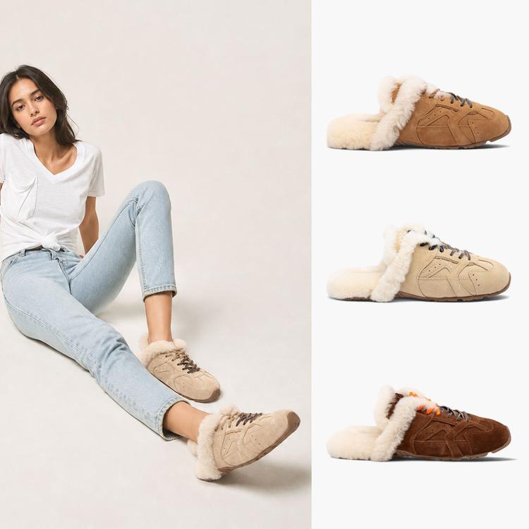 오즈웨어 티알 코지 시어링 뮬 (굽2cm) OZWEAR UGG OB1122