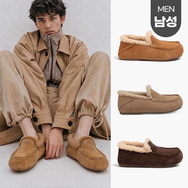 오즈웨어 남성 클래식 슬립온 모카신 (굽3cm) OZWEAR UGG OB1032M