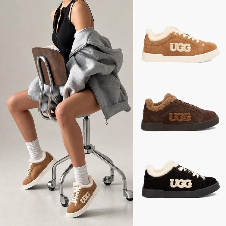 오즈웨어 사라 시어링 스니커즈 (굽2.5cm) OZWEAR UGG OB1075