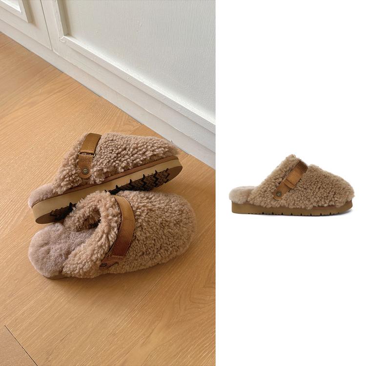 에버어그 노제트 양털 슬리퍼 AS UGG AS2110