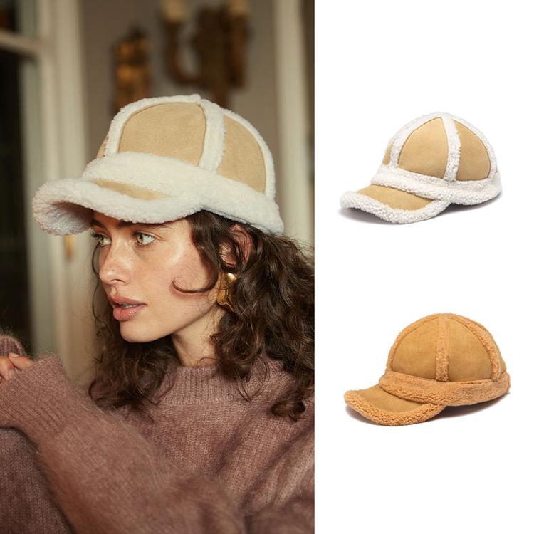 오즈웨어 어그 양가죽 야구 캡 모자 OZWEAR UGG CS084