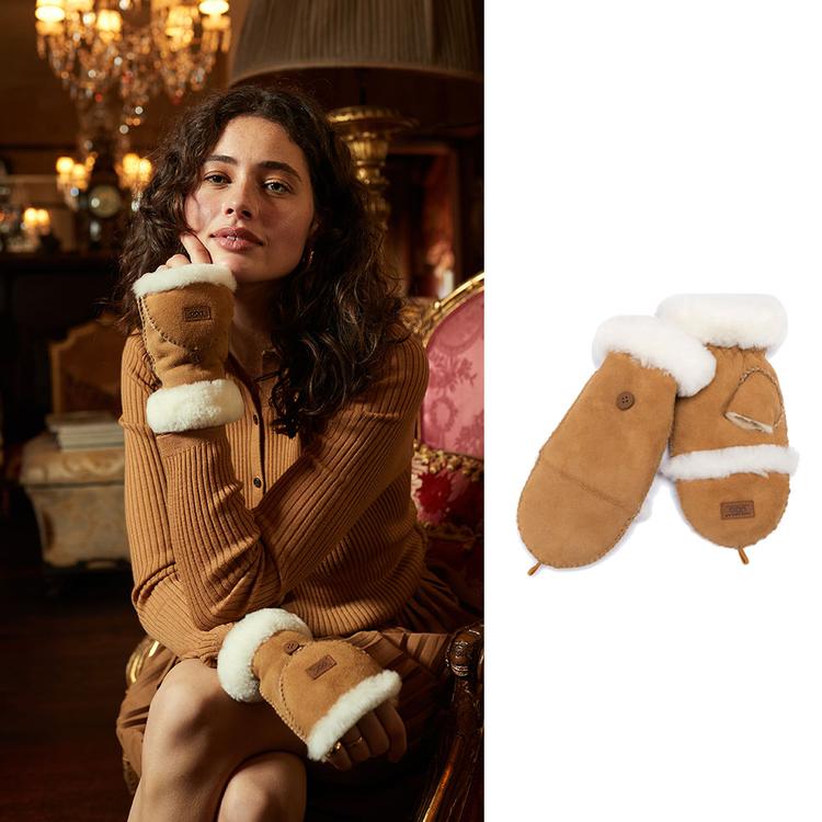 오즈웨어 핑거리스 벙어리 양털 장갑 OZWEAR UGG CS079