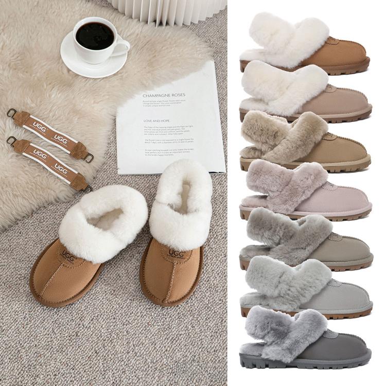 에버어그 와플 플러피 밴딩 어그 슬리퍼 AS UGG AS2076