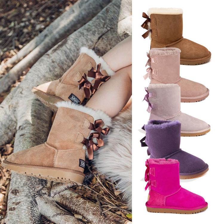 오즈웨어 키즈 리본 어그부츠 OZWEAR UGG OB085 II