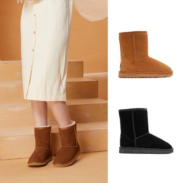 오즈웨어 클래식 남녀공용 숏 소가죽 어그부츠 OZWEAR UGG OB661