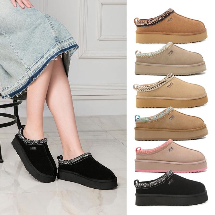 디케이 알레시아 플랫폼 슬리퍼 (굽 4cm) DK UGG DK098